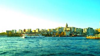 Galata tower istanbul turkey cityscapes wallpaper