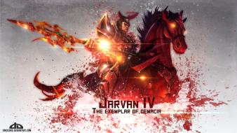 Jarvan iv league of legends lol video games wallpaper