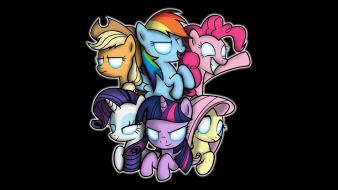 Little pony pony: friendship is mane six wallpaper