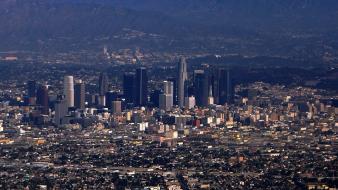 Los angeles buildings cityscapes skylines