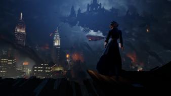 New york city bioshock infinite elizabeth comstock