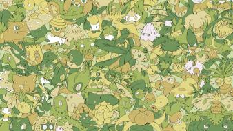 Pokemon video games grass wallpaper