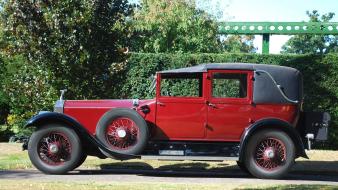 Rolls royce phantom cars classic red wallpaper