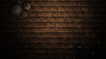 Steampunk textures wallpaper