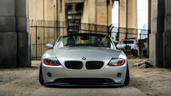 Bmw z4 coupe slammed cars wallpaper