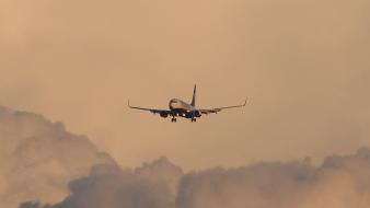 Clouds aircraft boeing aviation 737 ryanair wallpaper