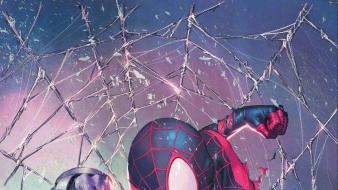 Comics spider-man marvel ultimate miles morales wallpaper