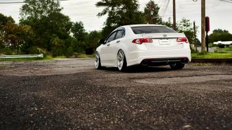 Honda white vossen wallpaper