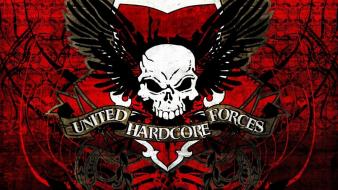 Skulls united hardcore forces wallpaper
