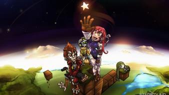 Video games stars planets starbound wallpaper