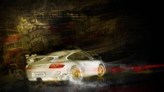 White cars supercars sports porsche 911 gt3