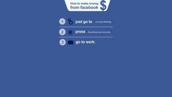 Work facebook money wallpaper