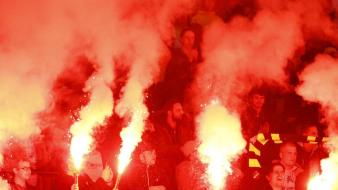 Aik stockholm tifo pyro ultras football fans wallpaper