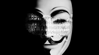 Anonymous typography usa soul masks guy fawkes commercial wallpaper