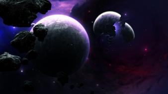 Break planetside astronomy outer space planets wallpaper