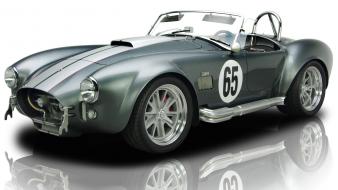 Cars cobra vehicles reflections white background wallpaper