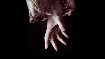 Creepy hands artwork