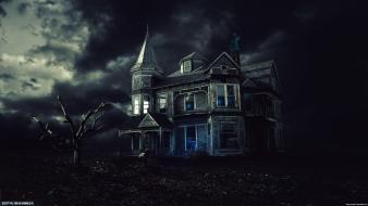 F.e.a.r creepy dark haunted house houses wallpaper