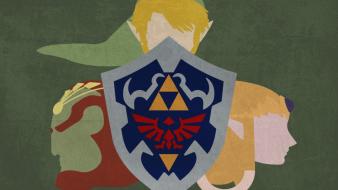 Link the legend of zelda coat arms wallpaper