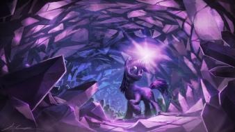 Ponies twilight sparkle pony: friendship is crystal wallpaper