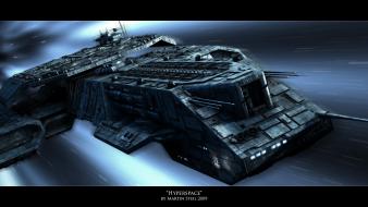 Stargate daedalus prometheus hyperspace wallpaper