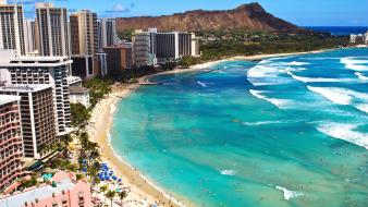 Waikiki beach hawaii wallpaper
