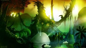 Badland (game) artwork fantasy art wallpaper