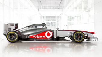 Formula one mclaren racing cars mp4-28 vodafone mercedes