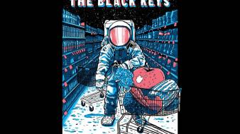 Fruits astronauts posters black keys super market wallpaper