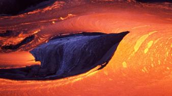Landscapes volcanoes lava magma wallpaper