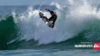 Waves surfing quiksilver wallpaper