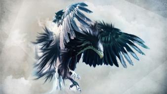 Abstract eagles wallpaper