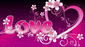 Cute pink love wallpaper
