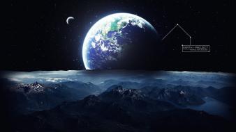 Earth artwork graphic art wallpaper