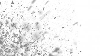 Explosions gray white wallpaper