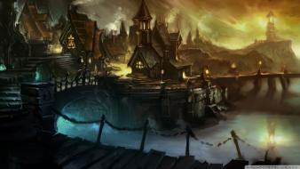 Fantasy art cataclysm artwork wallpaper