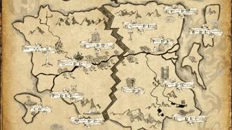 Fantasy art maps tierra quebrada wallpaper