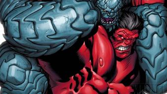 Hulk (comic character) marvel comics red wallpaper