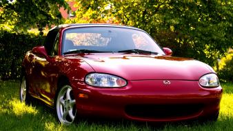 Mazda mx-5 miata savanna rx-7 cars wallpaper