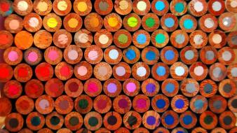 Multicolor pencils wallpaper