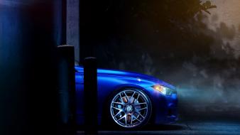 Night cars rims bmw 3 series headlights wallpaper