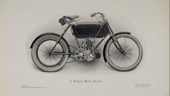 Old bicycle vintage wallpaper
