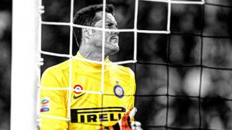 Soccer hdr photography goalkeeper inter milan cesar julio wallpaper