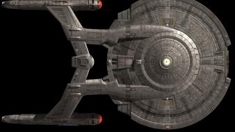 Spaceships science fiction enterprise black background sci-fi