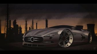 Cars design digital art engines luxury sport wallpaper