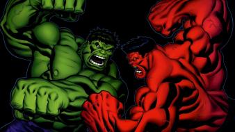 Hulk (comic character) comics red wallpaper