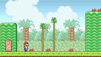 Mario bros super screenshots level design retro wallpaper