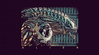 Movies science fiction aliens ridley scott h.r. giger wallpaper