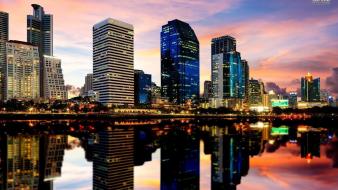 Bangkok cityscapes wallpaper