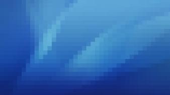 Blue minimalistic mosaic aqua pixelated wallpaper
